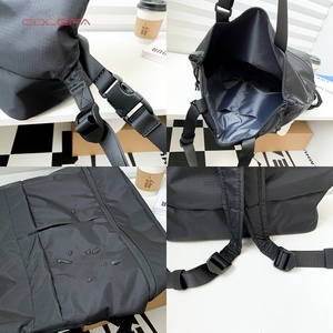 กระเป๋าเป้สะพายหลังแบบ unisex รุ่นใหม่ล่าสุด ความจุเยอะ ผ้าไนลอนกันน้ำ พร้อมโลโก้พิมพ์ตามสั่ง ขายส่ง - Product Image 3