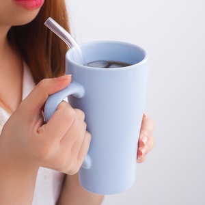 Tazze da <span class=keywords><strong>Caffè</strong></span> in Ceramica Personalizzate da 17 Once con Ampio Manico ad Anello e Infusore per Tè - Product Image 3