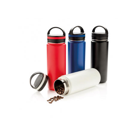 Large Drinking Opening Leak-Proof Vacuum Flask Bottle Stainless Steel Business Gift Vacuum Thermos