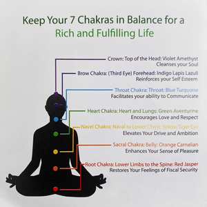 7 Chakra Stones Meditation Set for Reiki Healing Meditation Chakra Balancing or Ritual - Product Image 6