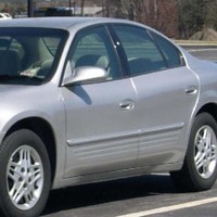 Pare-soleil de fenêtre fumé en acrylique à coller pour Pontiac Bonneville G5 G6 G8 Grand Prix Sedan Coupe – Ensemble de protection contre la pluie