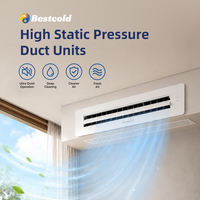 AC Mini Split Bestcold 3 Ton 36000 Btu dengan Ducting, Inverter Heat Pump R454B untuk HVAC Profesional di AS