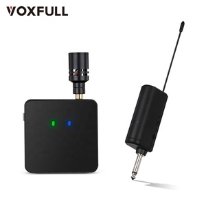 Voxfull VF-12 Bán Buôn Phổ Uhf Micro Không Dây <span class=keywords><strong>Clip</strong></span> On Mike Âm Thanh Chuyên Nghiệp 4 Kênh Lavalier <span class=keywords><strong>Microphone</strong></span> - Product Image 3