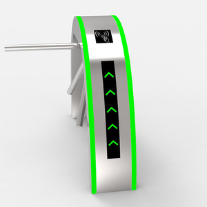 Tourniquet trépied automatisé à hauteur de taille avec compteur, pour contrôle d'accès et système de billetterie en voie rapide - Product Image 2