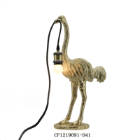 Lampe antique en résine 3D en forme de lion, statue d'art pour la décoration de la maison, lampe de table, vente en gros