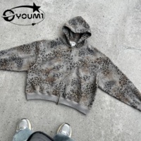 Service OEM personnalisé YOUMI, sweat à capuche pour homme en coton 100% tricoté, impression numérique, style streetwear, respirant, col rond, 400g