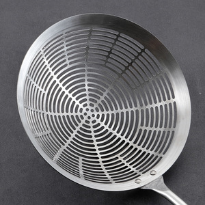 Stainless Steel Frying Strainer Large Long Handle Noodle Dumpling Strainer Household Kitchen Tool - Product Image 4