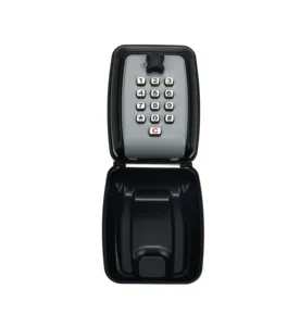 YH1492 Outdoor Weatherproof Cover Resettable Push Button 12-Digit Combination Key Safe Wall Mounted Large Key Lock Box