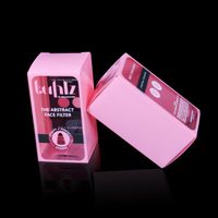 Boîte en PET pour éponge de maquillage, boîte d'emballage en plastique pour éponge de maquillage, vente en gros, personnalisable
