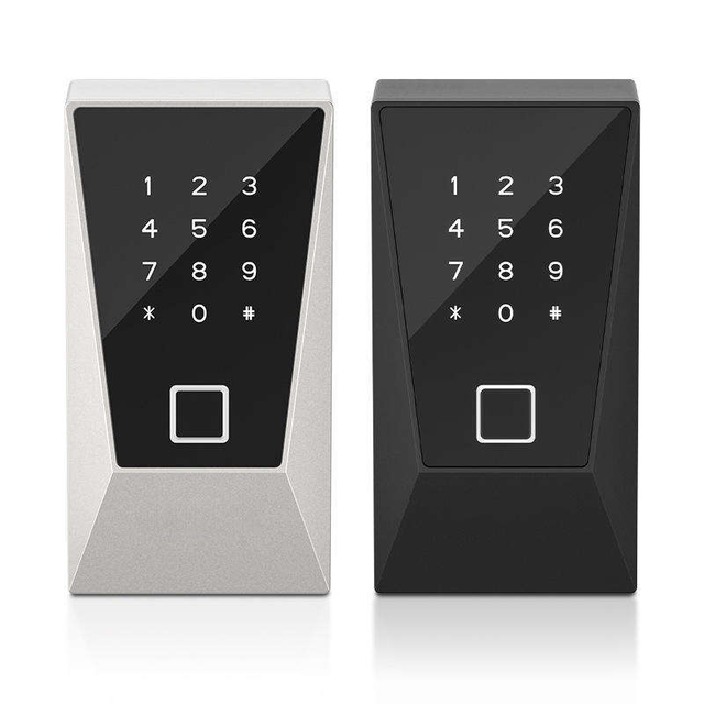 YH3681 Portable IP65 Digital Wall Mounted Card Unlock Wifi Connect Waterproof Fingerprint Smart Key Storage Lock Box