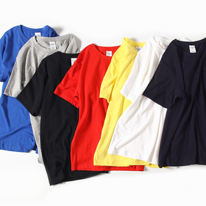 เสื้อยืดคอกลมแขนสั้น ผ้าฝ้าย 100% พิมพ์ลายพัฟด้านหน้า สไตล์สตรีท เสื้อยืดสั่งทำทรงหลวม ผ้าเรียบ ระบายอากาศได้ดี - Product Image 4