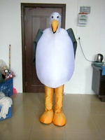 Costume de mascotte en EVA sur le thème de Noël, personnages amusants de dessins animés, mouette et galet de mer, pour adultes
