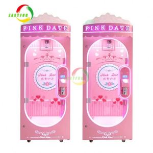Máquina de grúa de garras de lujo rosa con diseño de fecha, para premios, juguetes y regalos, con corte arcade y tijeras, precio mayorista - Product Image 2