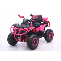 Quad électrique pour enfants 12V, 4 roues, à batterie, avec accélérateur manuel et son moteur réaliste