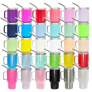 New Colors Double Walled Stainless Steel 3oz Mini Shot Glass Tumblers Mugs <b>Cups</b> with <b>Lids</b> <b>and</b> <b>Straws</b> for Wedding Party - Product Image 2