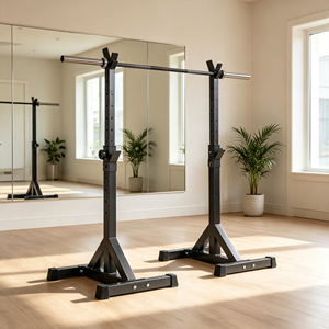 Soporte de Sentadillas Multifuncional para el Hogar, Soporte de Levantamiento de Pesas para Entrenamiento de Press de Banca, Fitness <span class=keywords><strong>en</strong></span> <span class=keywords><strong>Casa</strong></span>, Acero, Ejercicio Personalizado para Espalda y Abdominales - Product Image 5