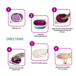 YorkMA en çok satan 24 00ml büyük kapasiteli parafin banyosu ağda ısıtıcı isıtıcı el ve ayaklar için profesyonel parafin Spa - Product Image 6