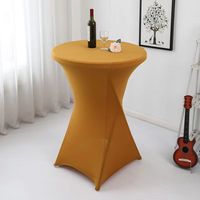 Table Ronde Pliante d'Extérieur en Plastique Légère, Robuste et Durable pour Jardin, Mariage, Villa, Hôtel - Vente en Gros