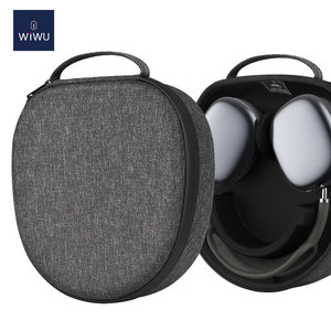 WiWU OEM-funda protectora para auriculares, impermeable, con soporte inteligente para Airbuds <span class=keywords><strong>max</strong></span> - Product Image 1