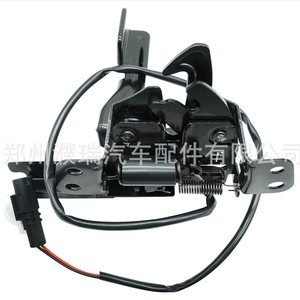 Hyundai Kia Elantra <b>Engine</b> <b>Hood</b> Latch Assembly 81130 F2010 Black Composite Replacement Part - Product Image 2
