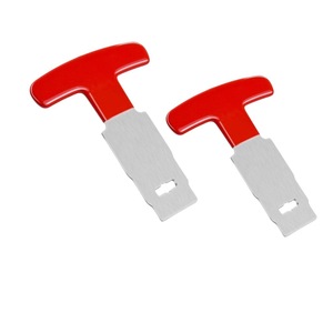 Herramienta para quitar tapones de piscina, acero inoxidable, rojo y azul, para mantenimiento de <span class=keywords><strong>piscinas</strong></span> - Product Image 2