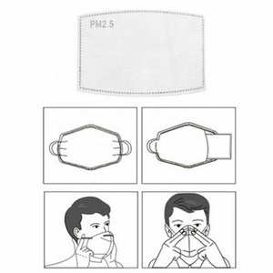 Cinco capas Pm <span class=keywords><strong>2</strong></span>,5 carbono activado tela No tejida derretir golpe de aire Pm2.5 filtro - Product Image 4