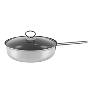 Nhà máy sản xuất 21 cái thép không gỉ cookware set đánh bóng fry <span class=keywords><strong>pan</strong></span> và stockpot cho nấu ăn súp nhà bếp yếu tố cần thiết - Product Image 4