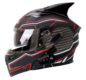 Las fábricas personalizadas de motocicletas de diseño 2025 aceptan cascos de motocicleta de alta calidad personalizados OEM <span class=keywords><strong>con</strong></span> accesorios <span class=keywords><strong>Bluetooth</strong></span> - Product Image 1