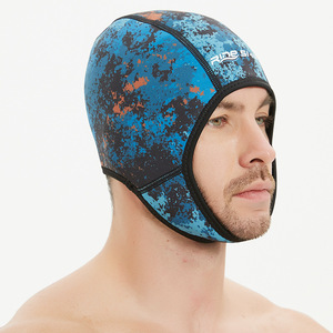2MM Unisex caldo nuoto e subacquea con stampa mimetica stile personaggio stampa digitale cappello nero corto - Product Image 3