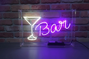 Letrero de neón Led Neon Bar Sign Regulable Glass Neon Light Sig para Pub Home Beer Bar Club Man Cave Shop Sign Decor - Product Image 3