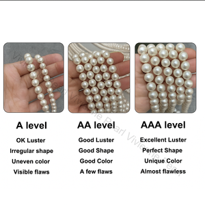 Zhuji chine usine en gros collier de perles d'eau douce bijoux 2-4mm perles blanches rondes en vrac perle naturelle pour la fabrication de bijoux