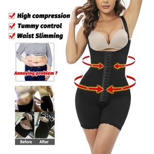 <span class=keywords><strong>Gaine</strong></span> Amincissante Gainante Effet Remonte-Fesses Rembourré pour Femmes – Corset Body Sculptant Élégant avec Remplissage Hanches <span class=keywords><strong>et</strong></span> Fesses - Product Image 2