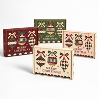 Boîtes d'expédition personnalisées pour cadeaux de Noël avec impression festive pour l'emballage de vente au détail et de commerce électronique