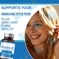 Gélules de Vitamine E Naturelle Sans Soja, Marque Privée OEM ODM, Complexe de Vitamine E, Complément Alimentaire pour le Soutien Antioxydant, Vente en Gros