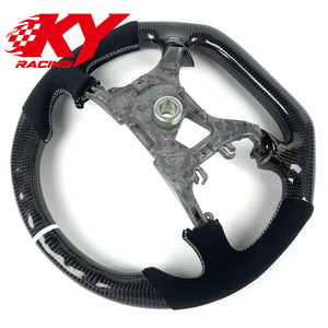 พวงมาลัยคาร์บอนไฟเบอร์สไตล์สปอร์ตสำหรับ Ford F150 SVT Lightning 1999-2004 Mustang GT Cobra SN95 Thunder Explorer - Product Image 3