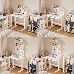 Scrivania Multifunzionale per Ufficio Domestico, Tavolo da Studio con Toeletta, Attrezzatura da Ufficio di Alta Qualità - Product Image 5