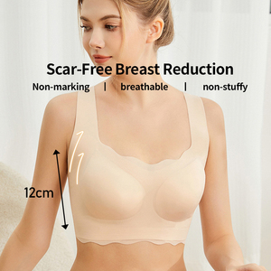 OEM/ODM gilet 2446 stile grande coppa Top up Sport sottile <span class=keywords><strong>senza</strong></span> <span class=keywords><strong>ferretto</strong></span> Plus Size biancheria intima estiva <span class=keywords><strong>senza</strong></span> cuciture reggiseno mastectomia donna - Product Image 6