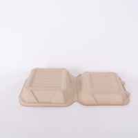 Conteneurs alimentaires biodégradables boîtes à déjeuner bento contenants alimentaires à emporter plateaux écologiques vaisselle en papier jetable