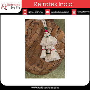 Handmade Mini Cotton Tassel for Clothing - Product Image 5