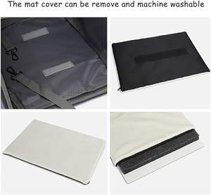 กระเป๋าเป้สะพายหลังสำหรับสัตว์เลี้ยงแบบมีล้อ  สองในหนึ่งเดียว  ระบายอากาศได้ดี  ถอดล้อได้  ได้รับการรับรองจากสายการบิน  สำหรับสุนัขและแมว - Product Image 6