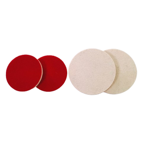 Almohadillas de Pulido de Fieltro de Lana Pexmientas con Respaldo de Gancho y Bucle para Lijadoras Orbitales Aleatorias - Product Image 1
