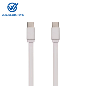 USB-A để USB-C cáp phẳng để sưởi ấm áo khoác bị mắc kẹt dây điện với Silicone cách nhiệt cho USB sạc - Product Image 2