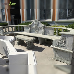 Decorazioni da <span class=keywords><strong>giardino</strong></span> per esterni <span class=keywords><strong>tavoli</strong></span> e panche in <span class=keywords><strong>pietra</strong></span> di granito Onlyart - Product Image 1