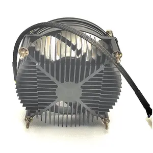 sleeve ball hydraulic bearing 9cm air fan deep cooling black aluminum heatsink for pc intel lga775 i3 radiator cpu cooler