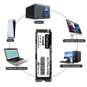 Kissin M.2 Nvme Ssd Internal Nvme, Hard Drive Internal 128GB 256GB 512GB 1TB 2TB untuk bermain game NVME M2