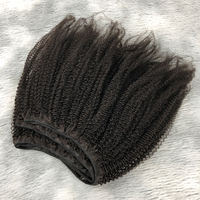 Mèches de cheveux brésiliens naturels 4A 4B 4C, cuticules entièrement alignées, bouclés afro crépus
