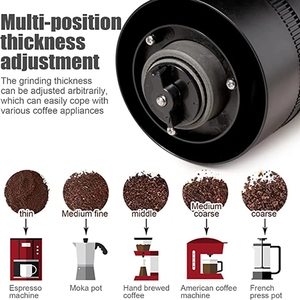 Moulin à café électrique Portable, noix, Grains de poivre, Grains de café, <span class=keywords><strong>broyeur</strong></span> USB, <span class=keywords><strong>Machine</strong></span> de voyage à domicile, noyau de broyage en céramique - Product Image 5