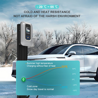 Station de recharge pour véhicules électriques NECS 7/11/22kW avec écran tactile 5 pouces, OCPP 1.6, Type 2, 16A, IP55, câble de 5m, entrée 220/380V