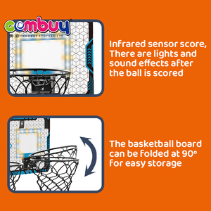 <span class=keywords><strong>Jeu</strong></span> <span class=keywords><strong>de</strong></span> <span class=keywords><strong>basket</strong></span>-ball mural <span class=keywords><strong>pliable</strong></span> avec éclairage électrique pour enfants - Product Image 3
