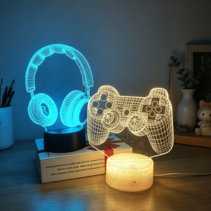 Luz Decorativa LED 3D Inteligente para el Hogar, Moderna, con Control Remoto, Base de ABS, Regalo de Cumpleaños para Amigos - Product Image 5